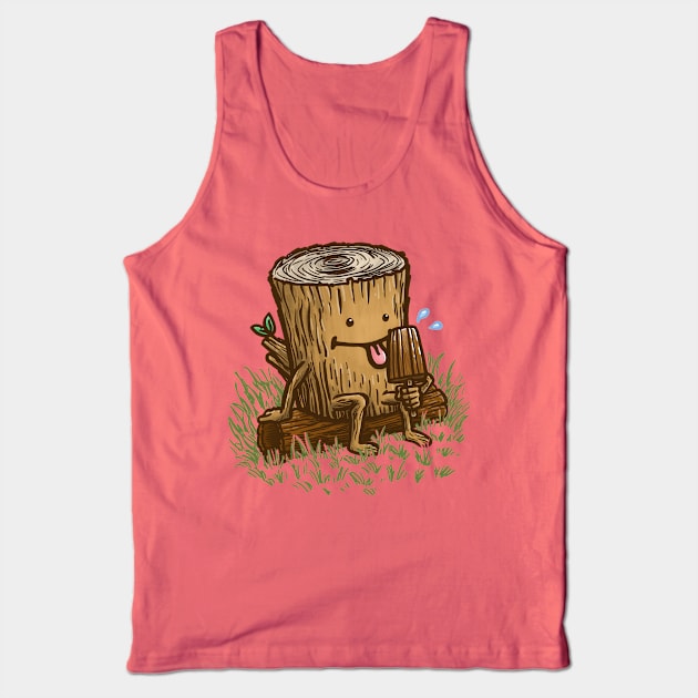 The Popsicle Log Tank Top by nickv47